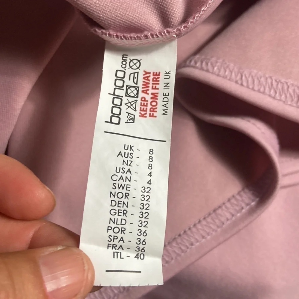 Boohoo Night Pink Mini Dress​ - Picture 7 of 9